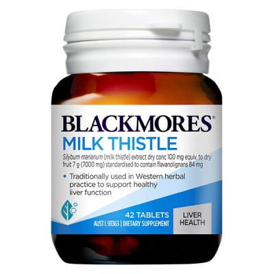 Blackmores 百丽康美 奶蓟草 护肝片 42片